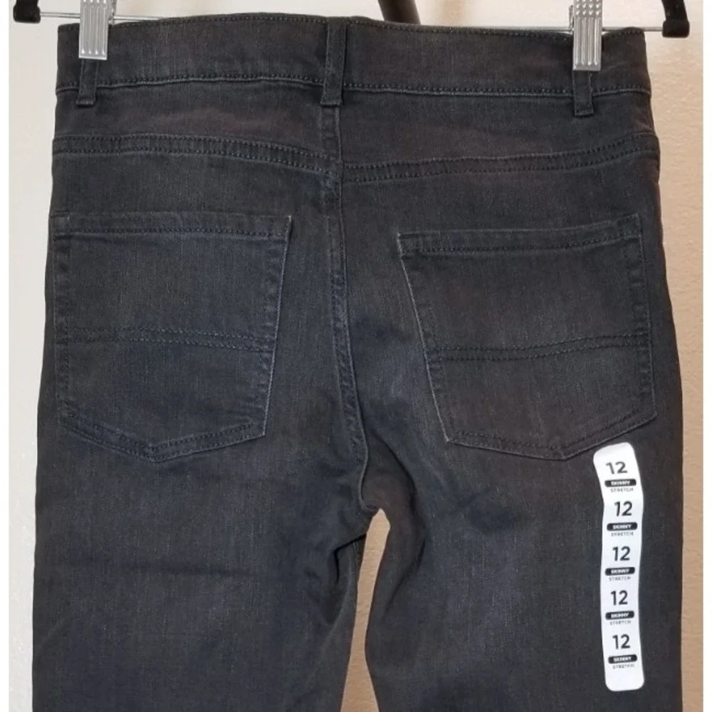 The Children's Place Girls Size 12 Skinny Black Jeans Streetwear Retro NWT